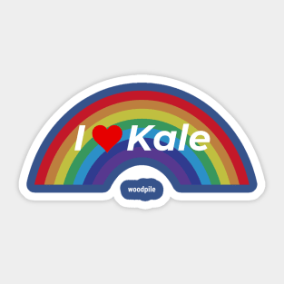 I love Kale Sticker